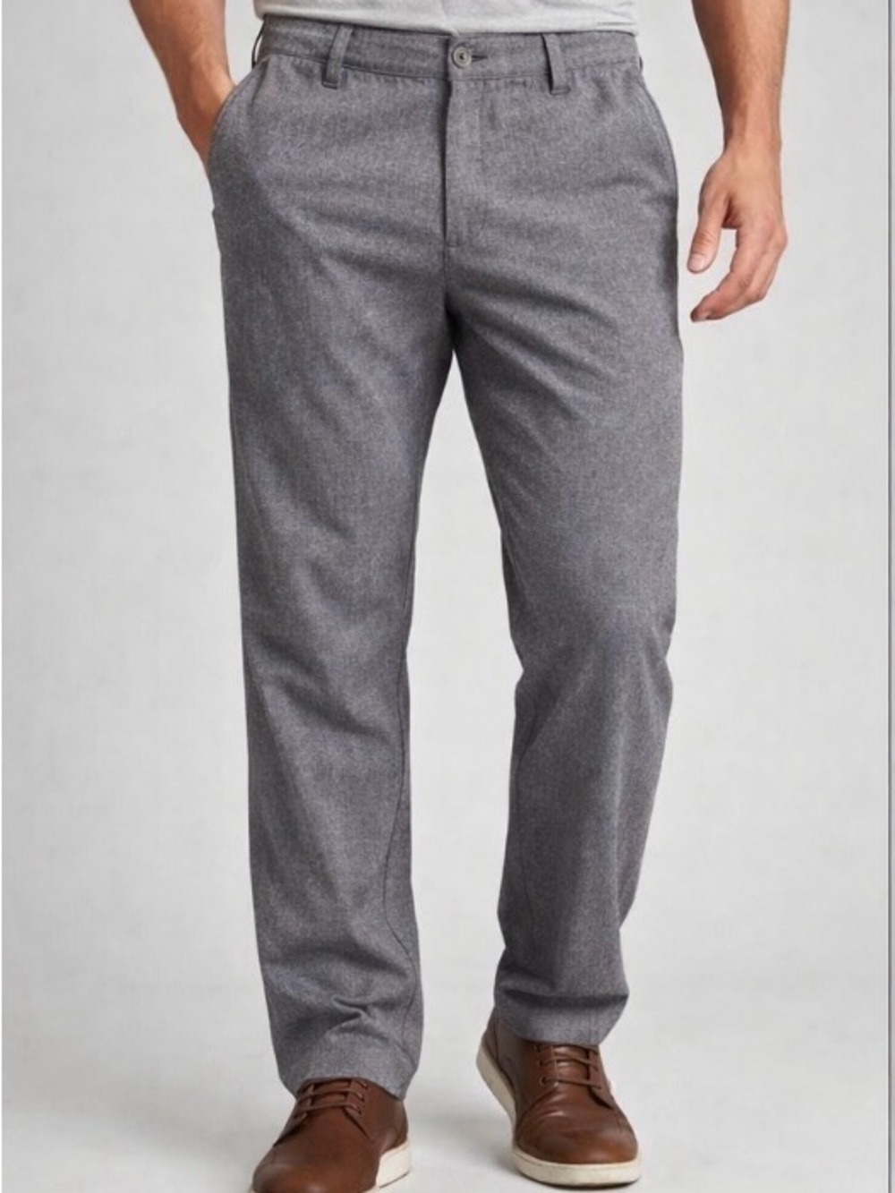 Under Armour Men’s Loose Fit Pants 36x30 Gray Athletic Casual Performance Pants